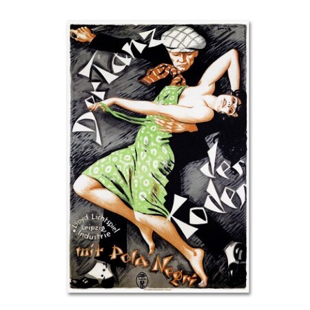 Vintage Lavoie 'Dance 1' Canvas Art,30x47